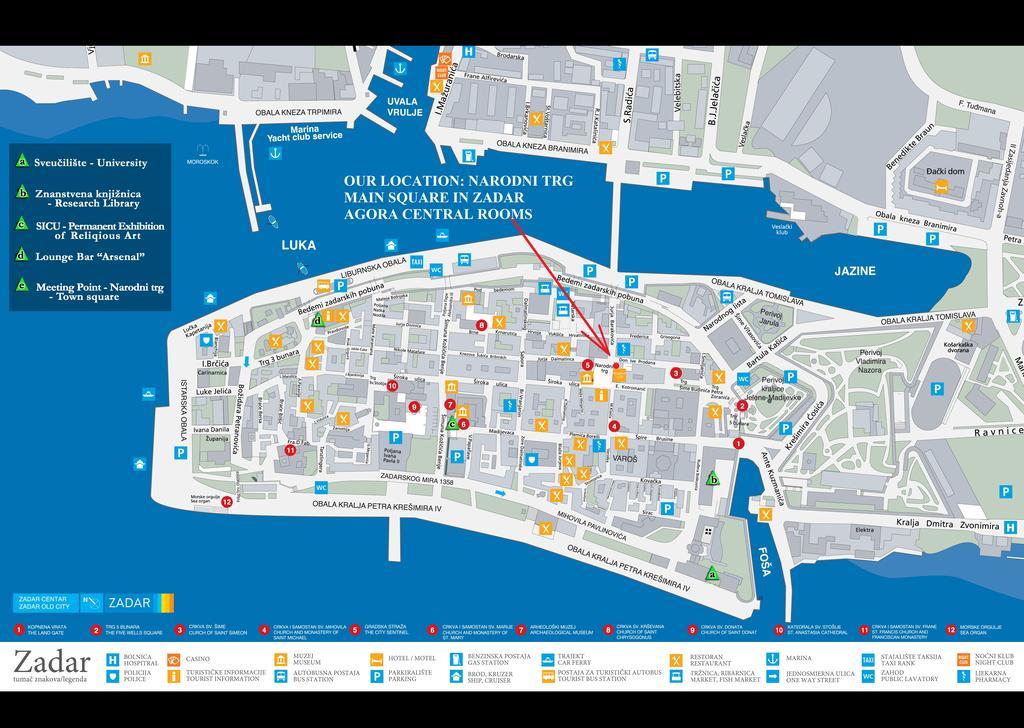 Apartment Agora Zadar Ngoại thất bức ảnh